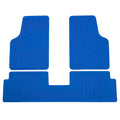 LUXURY UNIVERSAL CAR MAT SET 3-PIECE ONE-PIECE REAR NON-SLIP RUBBER MATS